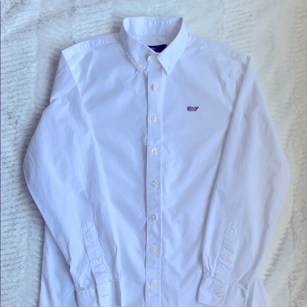 VINEYARD VINES WHALE BUTTON DOWN SHIRT